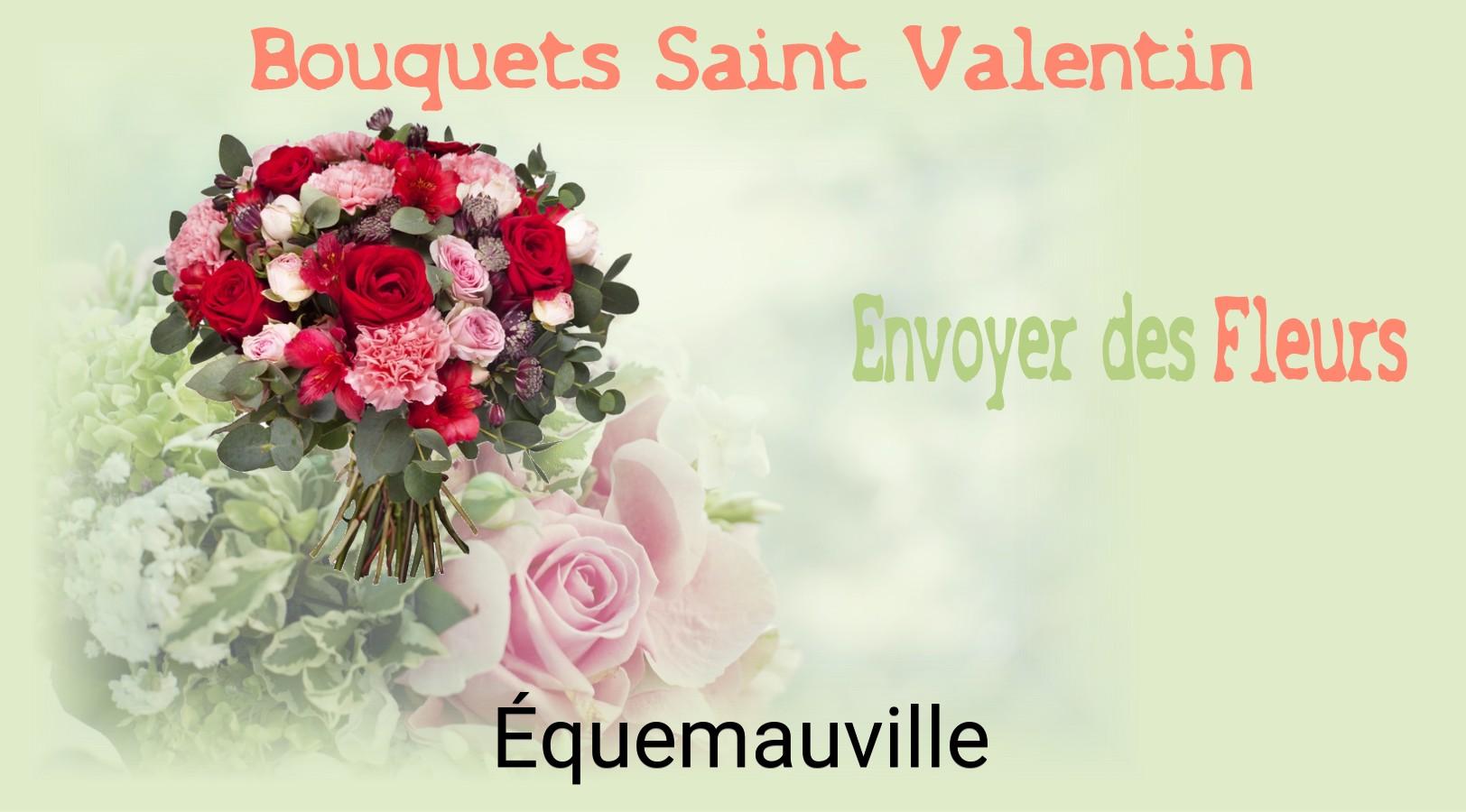 Roses de Saint-Valentin livrées à Équemauville